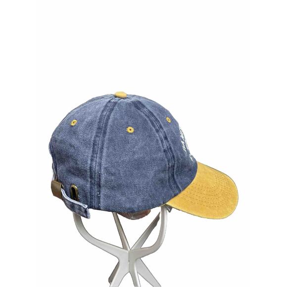 NWOT San Francisco Hat Vintage Style Baseball Cap Denim Gold Bill Dad Hat Small - Picture 4 of 9